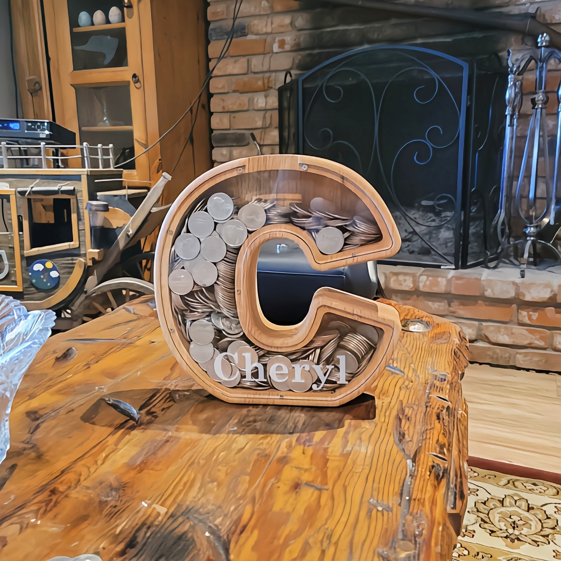 🔥Buy 2 Free Shipping🎁Personalized Boys/Girls Piggy Bank-Wood Gift For Kids