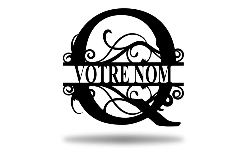 💕Personalized metal letter art 💕Customize the name you want🎁【Buy 2 free shipping】