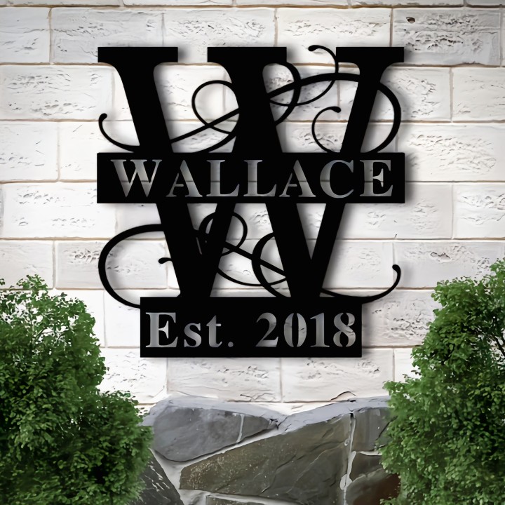 💕Buy 2 Free Shipping🎁Personalized Metal Letters Gift💕Personalized Name Metal Art