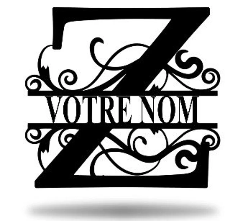 💕Personalized metal letter art 💕Customize the name you want🎁【Buy 2 free shipping】