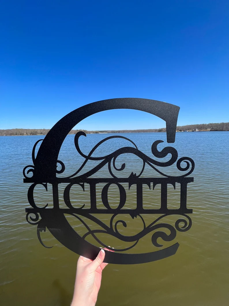 💕Personalized metal letter art 💕Customize the name you want🎁【Buy 2 free shipping】