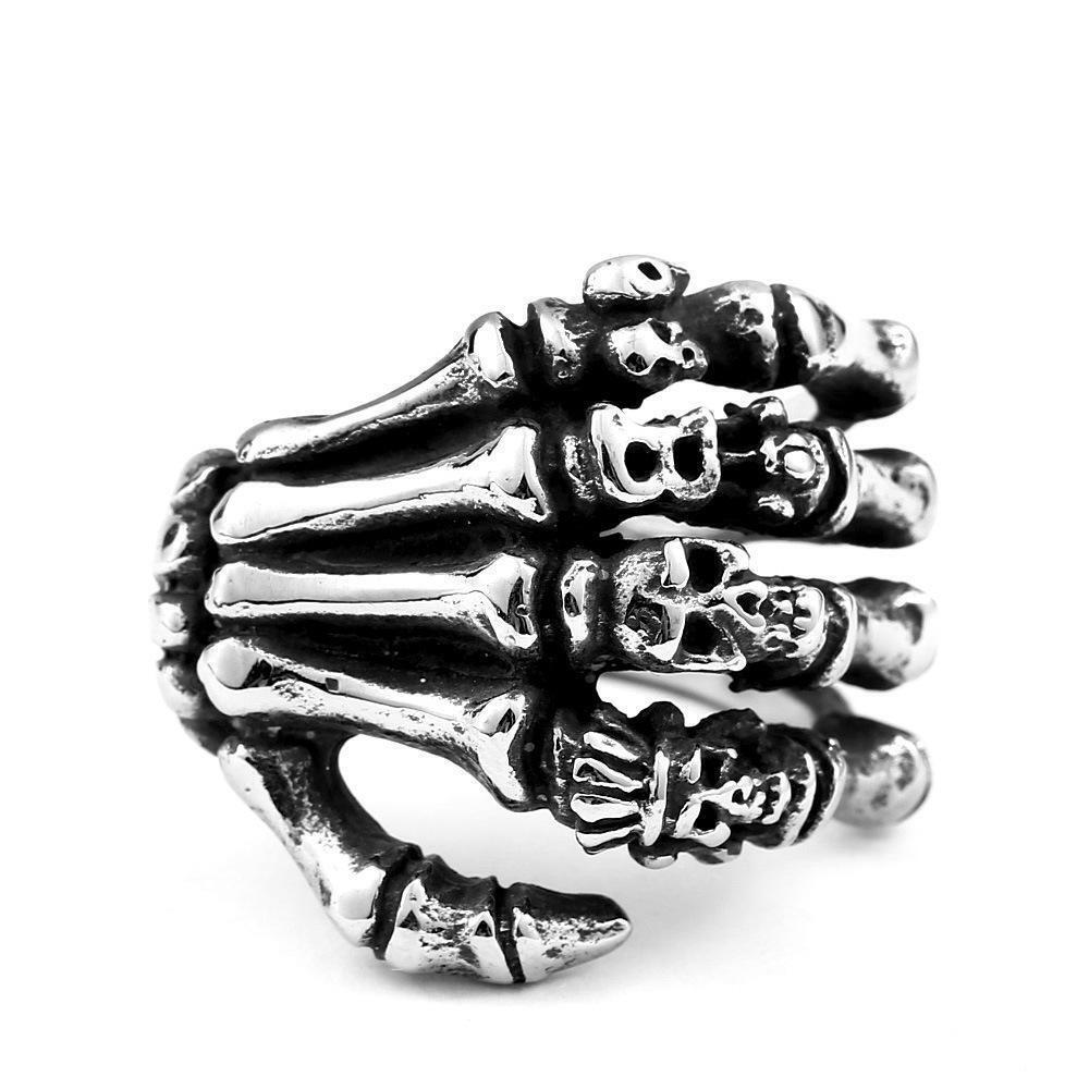 BLACKRISS™Creative Punk Hand Bone Ring-Blackriss