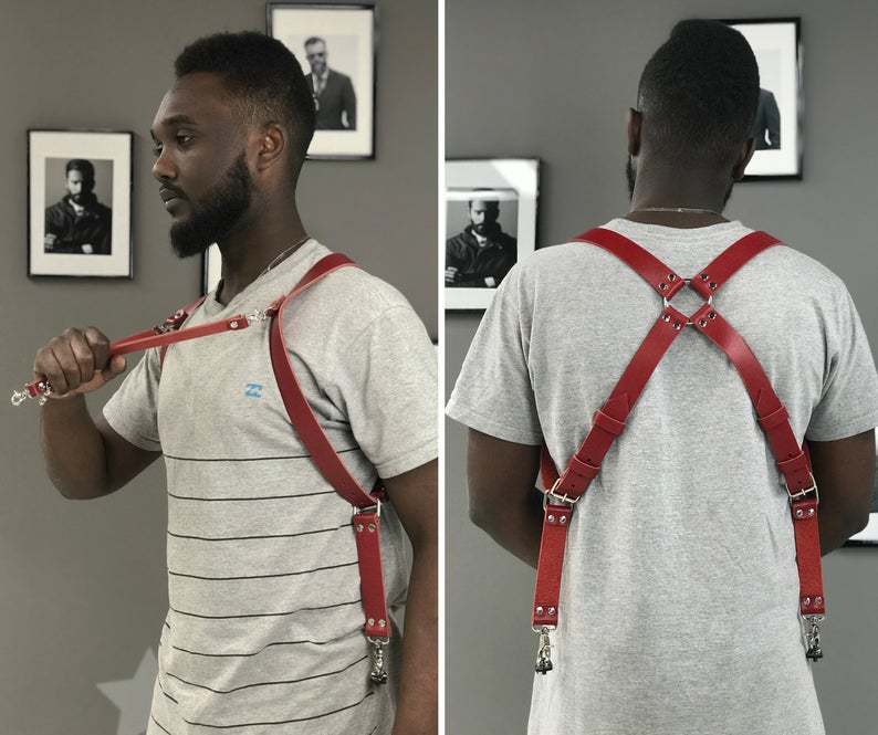 BLACKRISS™Men's Belt Suspenders Harness-Blackriss