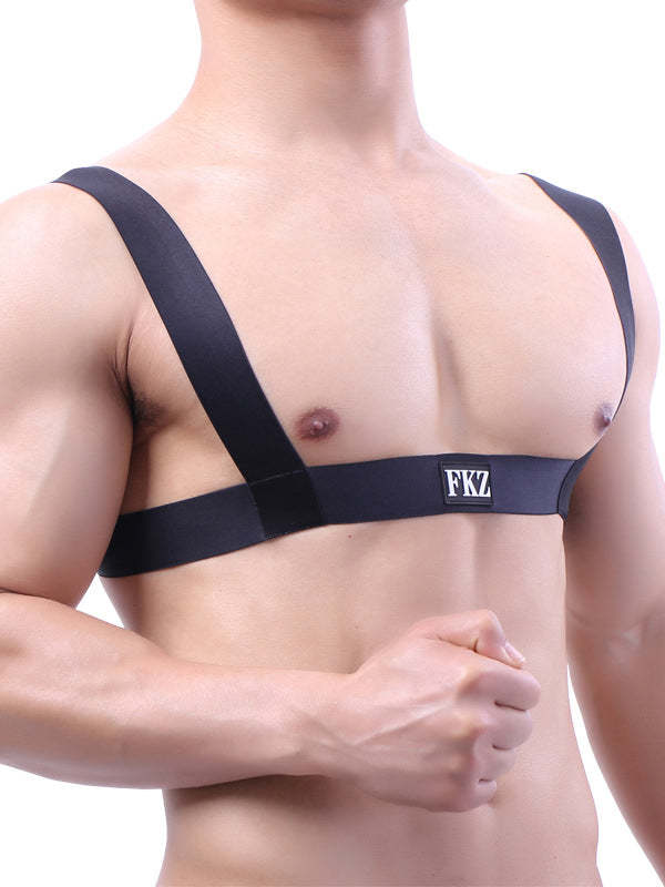 BLACKRISS™Elastic Muscle Sexy Dance Performance Chest Strap-Blackriss