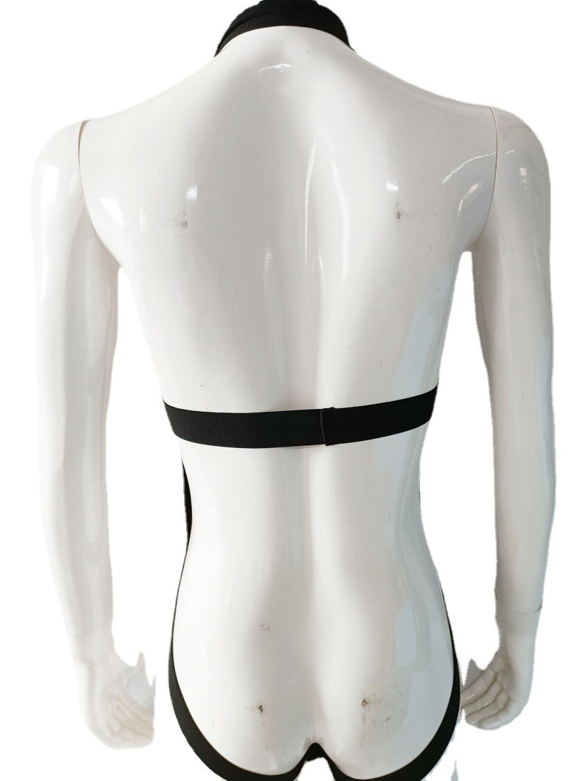 BLACKRISS™Men's Sexy Chest Harness - Black-Blackriss