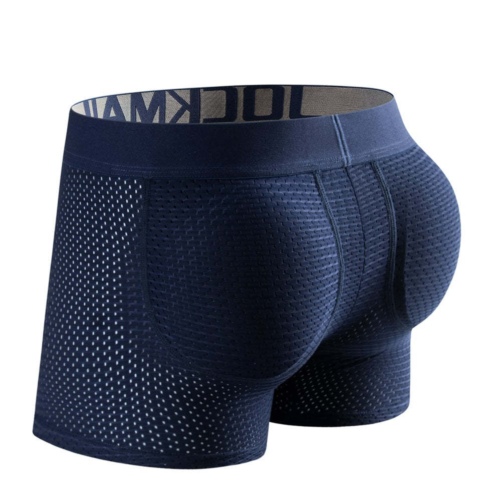 BLACKRISS™Mesh Padded Sponge Hip Lift Men's Boxer Briefs-Blackriss