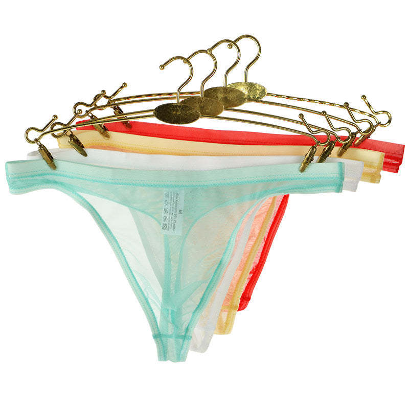 BLACKRISS™Transparent See Through Thong-Blackriss