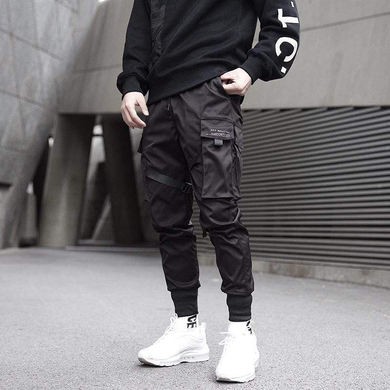 BLACKRISS™Ribbons Cargo Pants-Blackriss