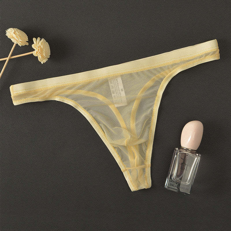 BLACKRISS™Transparent See Through Thong-Blackriss