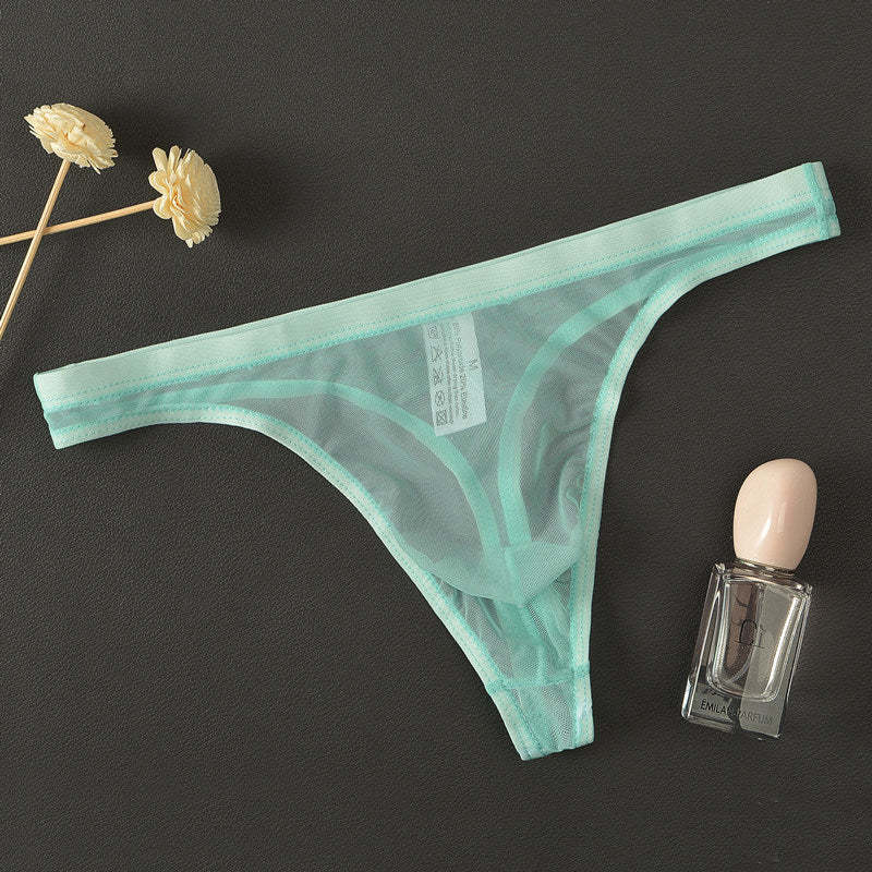 BLACKRISS™Transparent See Through Thong-Blackriss