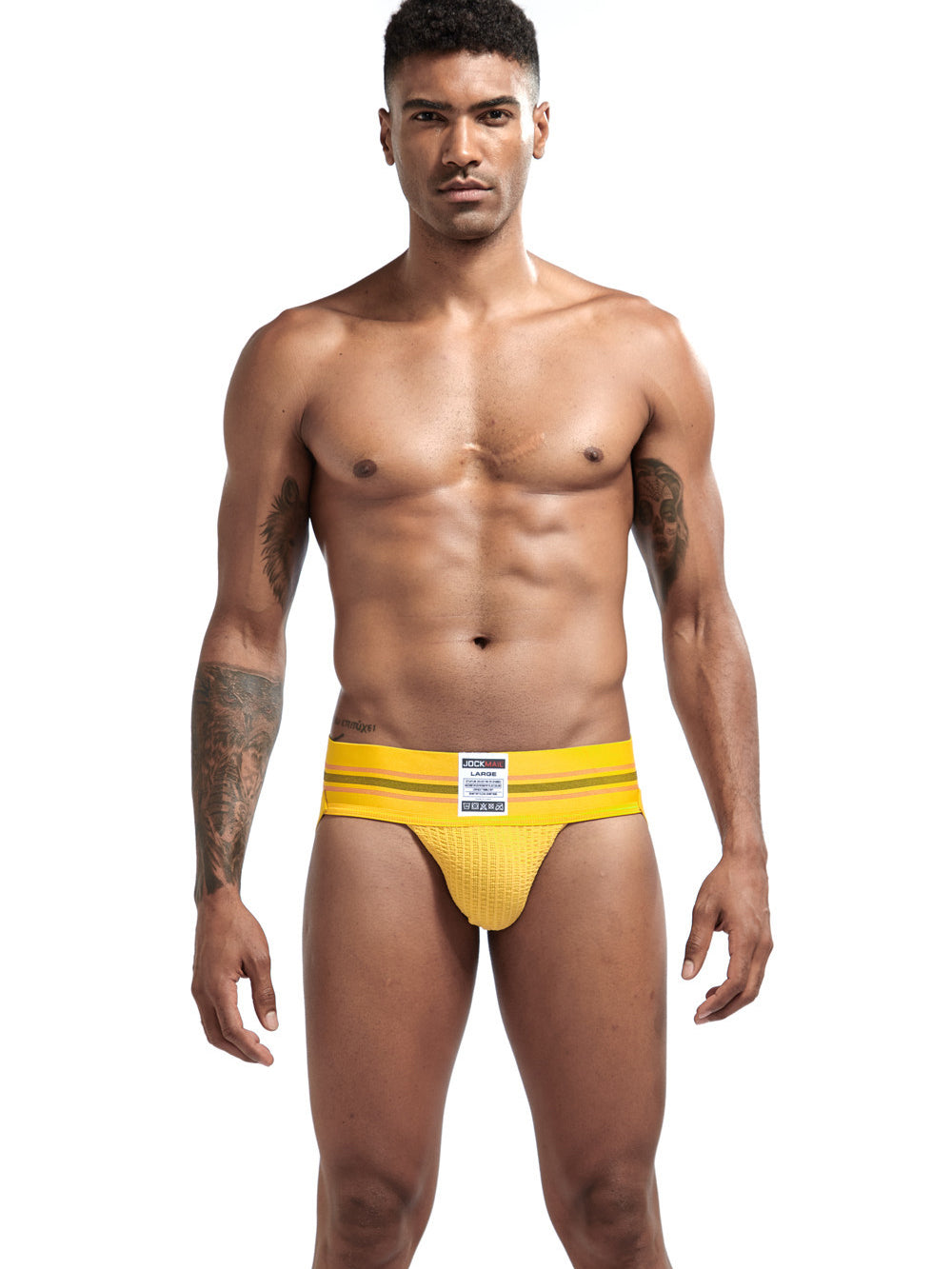 BLACKRISS™Wide Belt Breathable Elastic Big Pouch Bag Thong-Blackriss