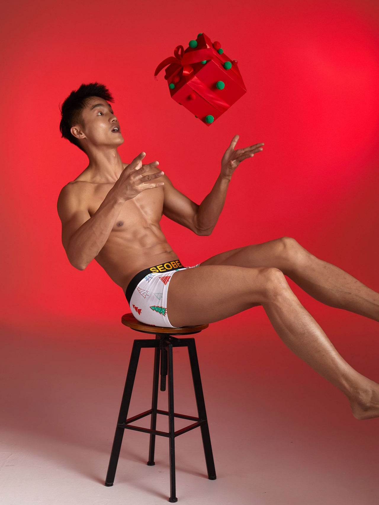 BLACKRISS™Christmas Tree Boxer Briefs-Blackriss