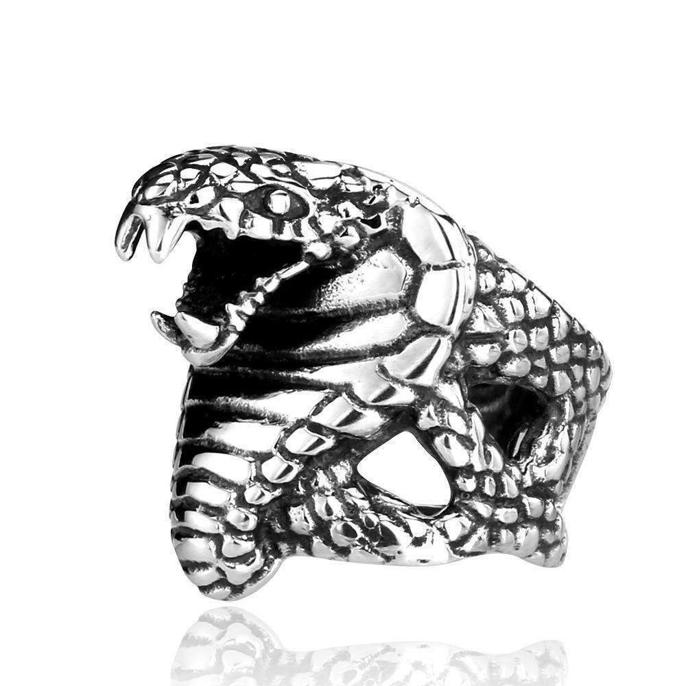 BLACKRISS™Titanium Steel Cobra Ring-Blackriss