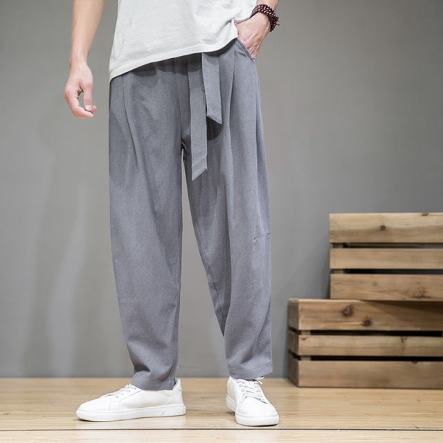 BLACKRISS™Niccolò Linen Pants-Blackriss