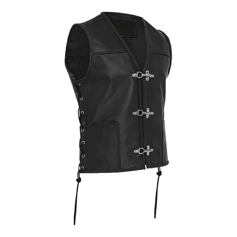 Blackriss™Men's Leather Vest-Blackriss