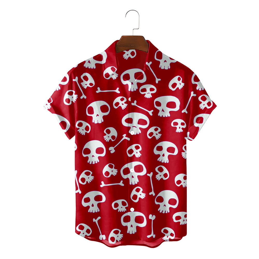 BLACKRISS™Hawaiian Skull Shirt-Blackriss