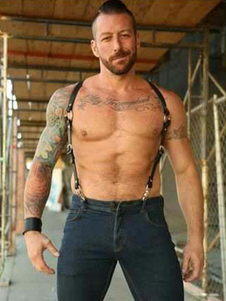 BLACKRISS™Men's Suit Pants Harness - Black-Blackriss