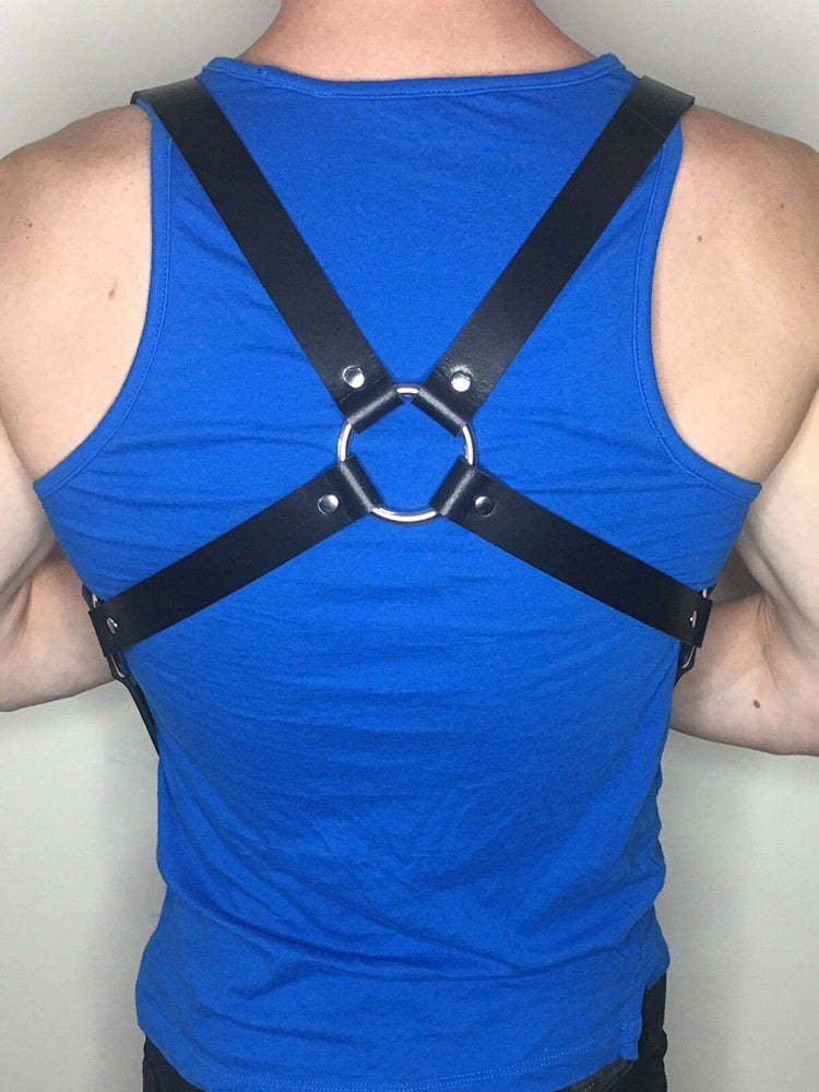 BLACKRISS™Chest Harness Mens Strap Belts - Black-Blackriss