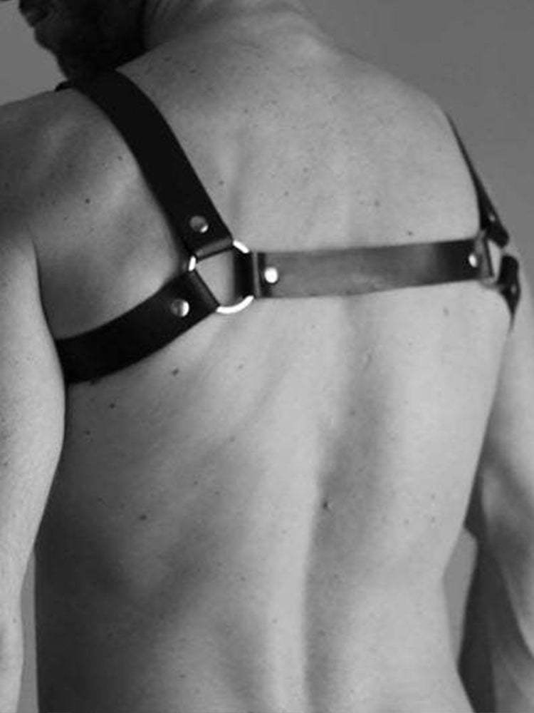 BLACKRISS™Men's Shoulder Strap Chest Strap - Black-Blackriss