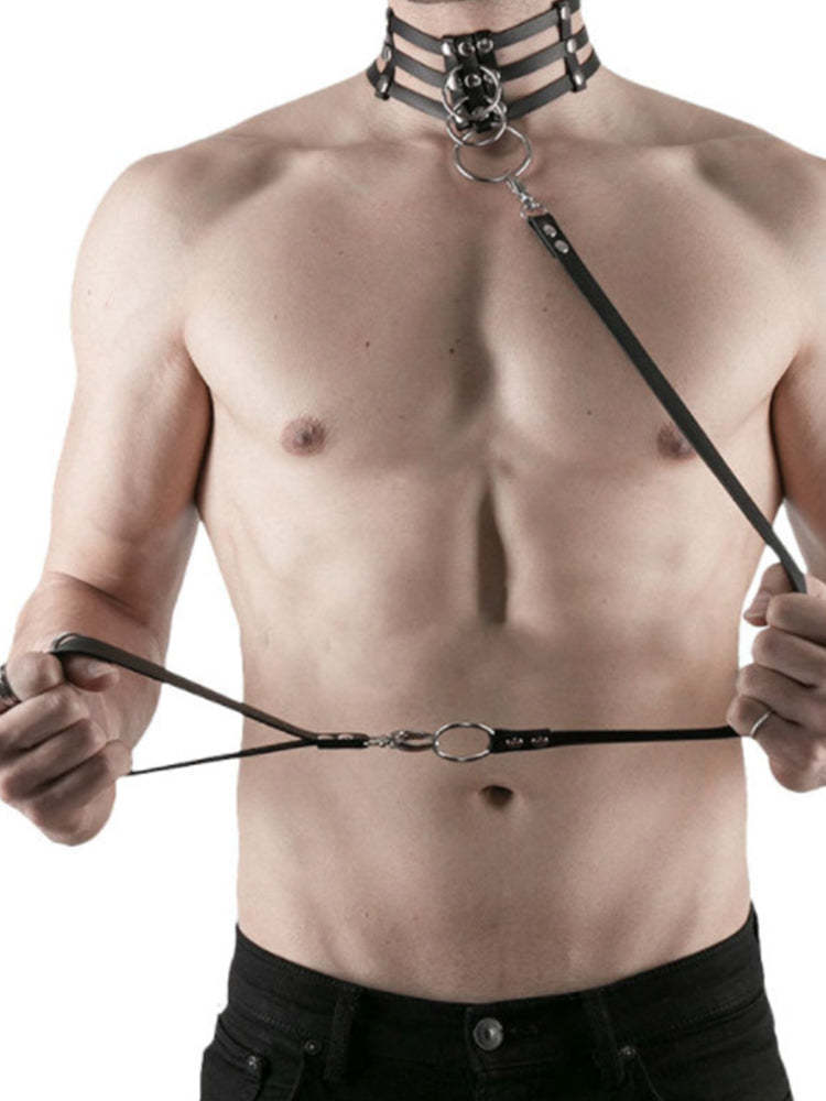 BLACKRISS™Collar Neck Belt Erotic Traction Rope-Blackriss