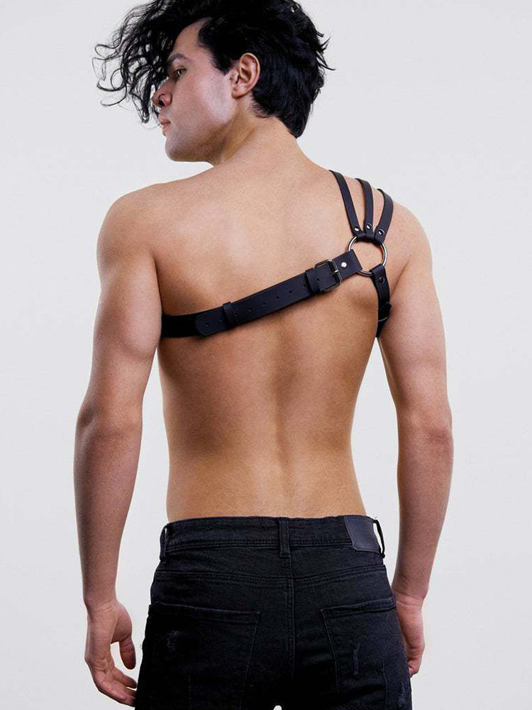 BLACKRISS™Punk Multi-Strap Gladiator Harness - Black-Blackriss