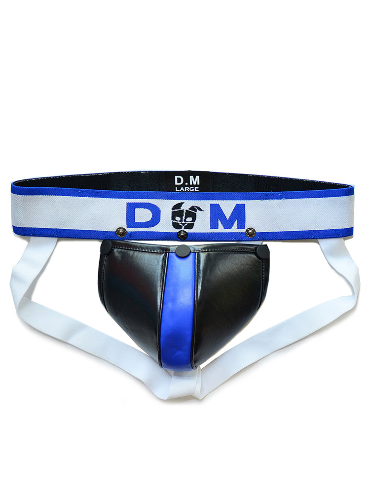 BLACKRISS™Detachable Button Leather Thong-Blackriss