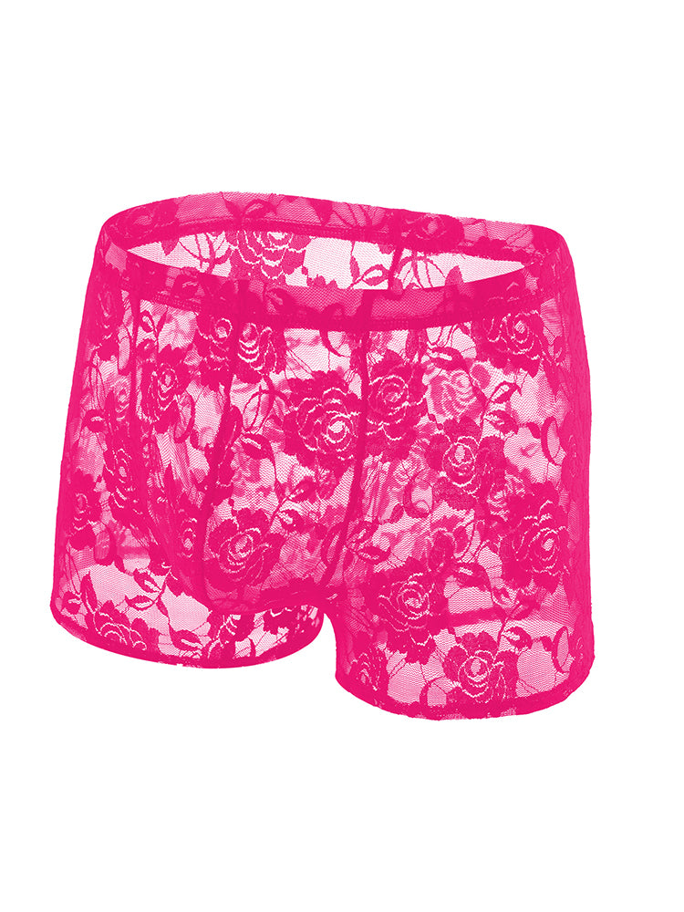 BLACKRISS™Lace Sexy Stretch Boxer-Blackriss