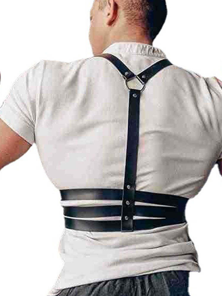 BLACKRISS™Men's Leather Harness Strap-Blackriss