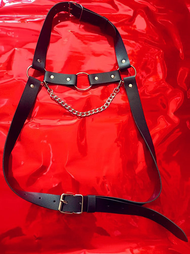 BLACKRISS™Leather Harness - Black-Blackriss