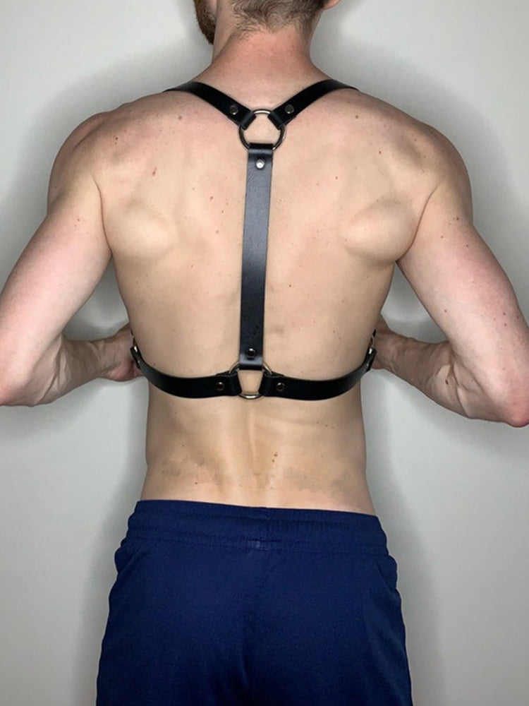 BLACKRISS™Trendy Punk Belt Harness - Black-Blackriss