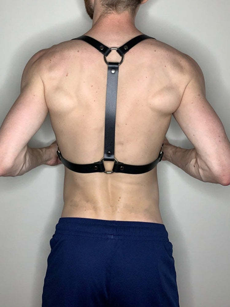 BLACKRISS™Trendy Punk Belt Harness - Black-Blackriss