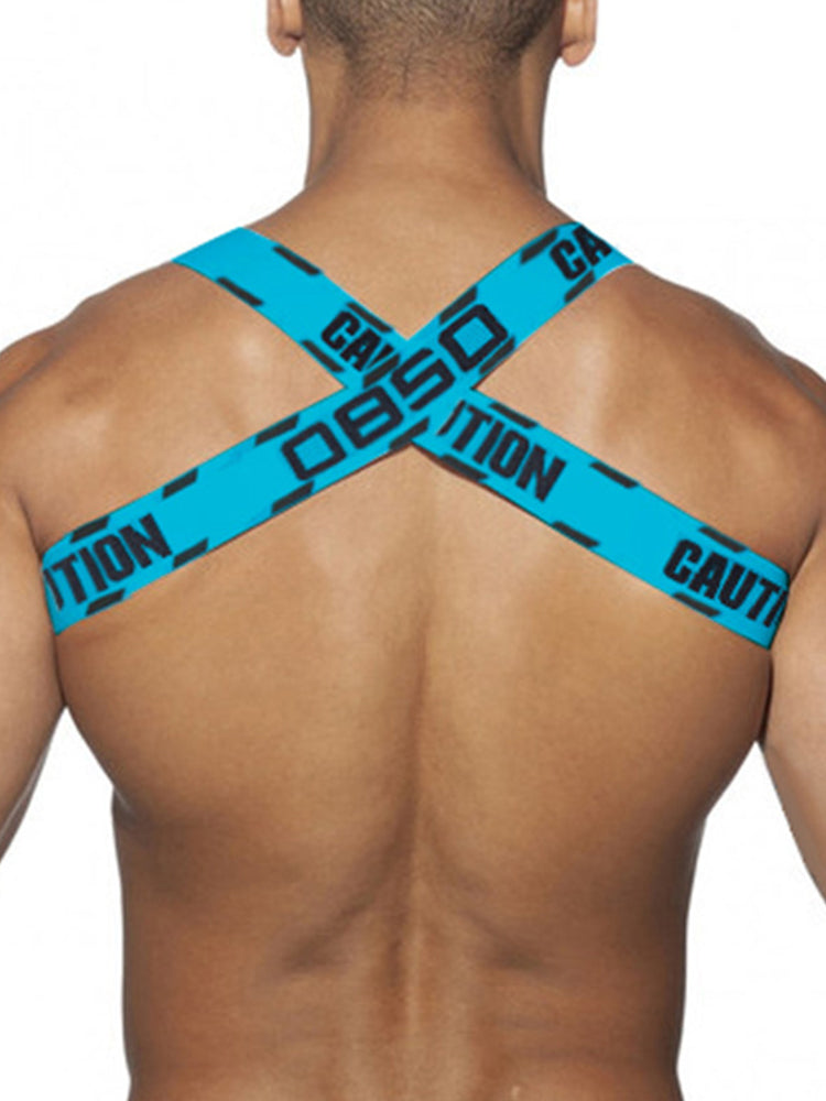 BLACKRISS™Men's Chest Fitness Sports Elastic Shoulder Strap-Blackriss