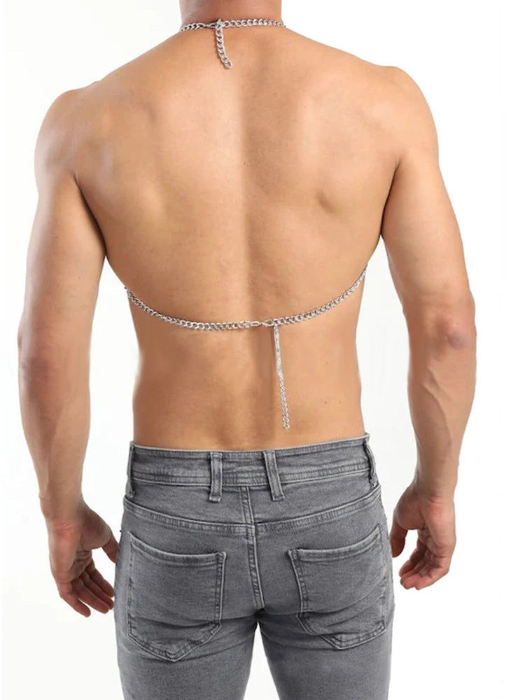 BLACKRISS™Men's Stainless Steel Restraint Chain-Blackriss