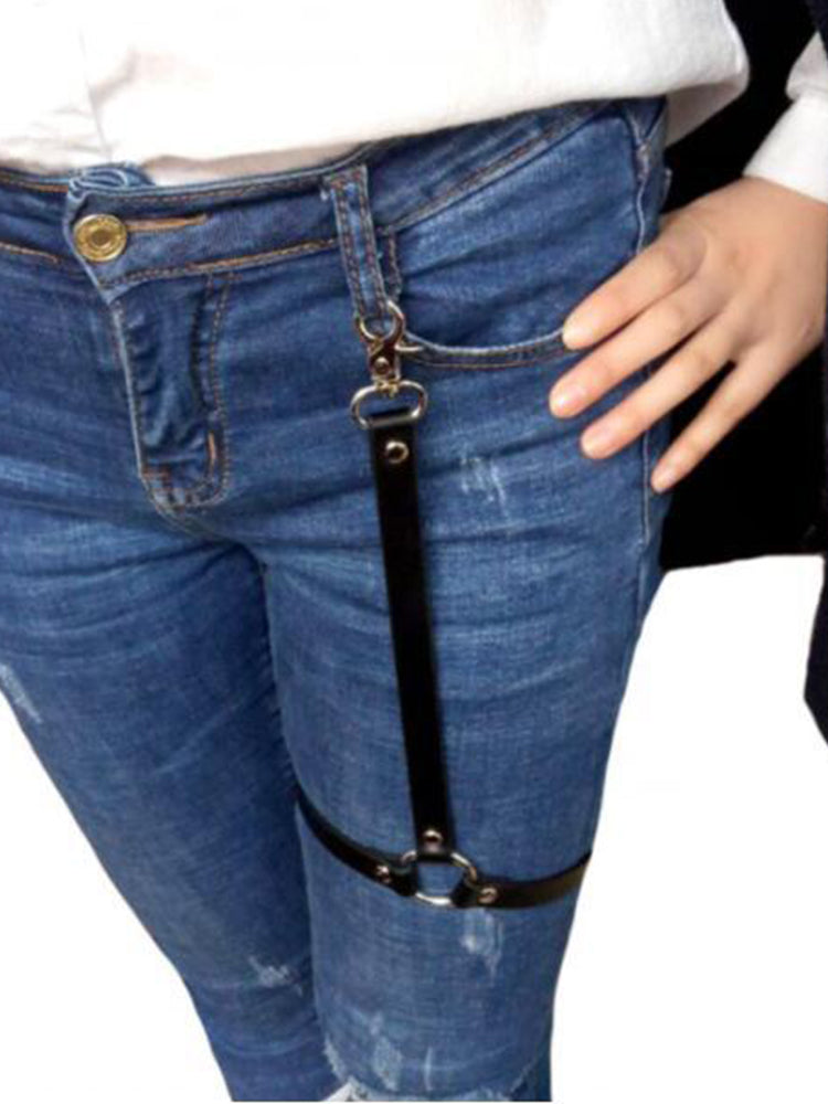 BLACKRISS™Vintage Black Trend Leg Rings - Black-Blackriss