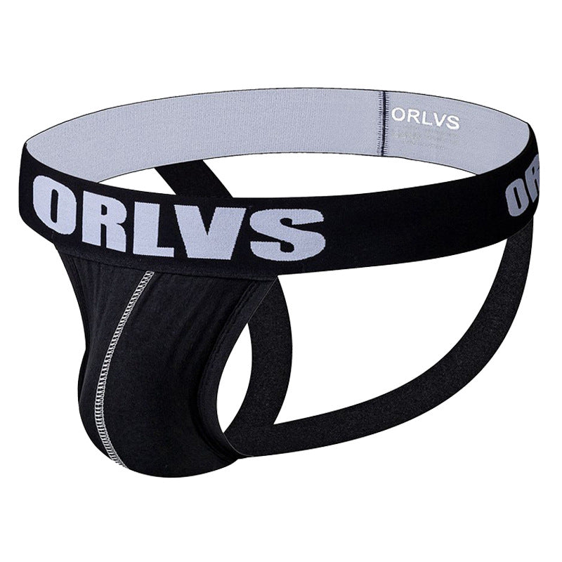 BLACKRISS™Low Waist Underwear Cotton Men's Thong-Blackriss