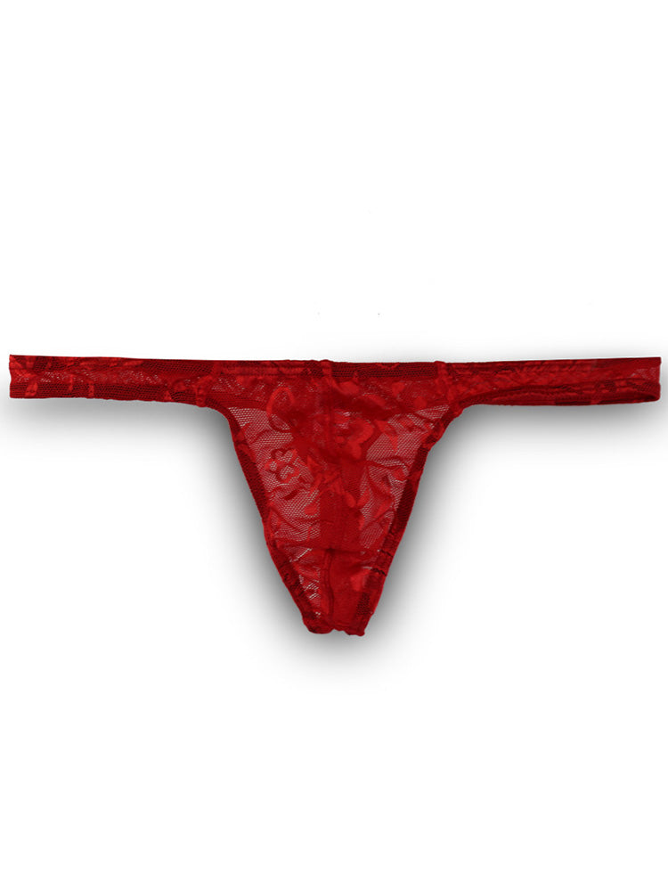 BLACKRISS™Lace Sexy Breathable Low Waist Thong-Blackriss