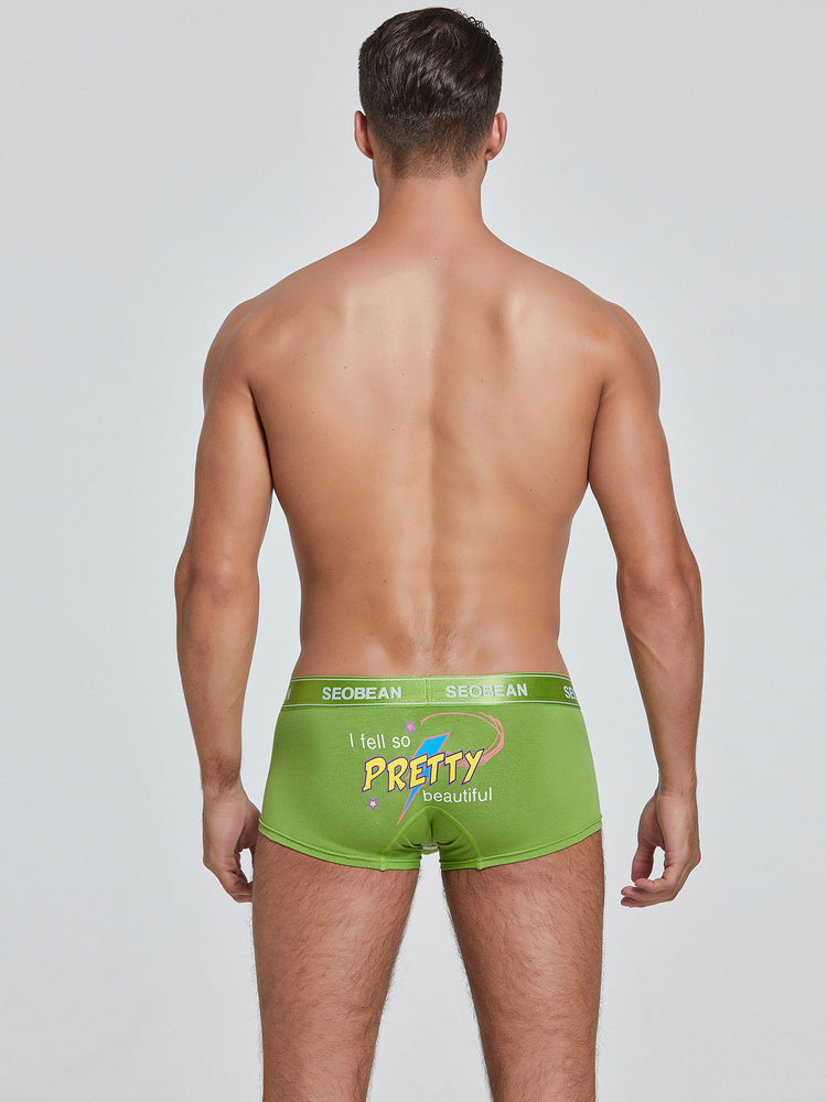 BLACKRISS™Fashionable Breathable Men's Boxer Briefs-Blackriss