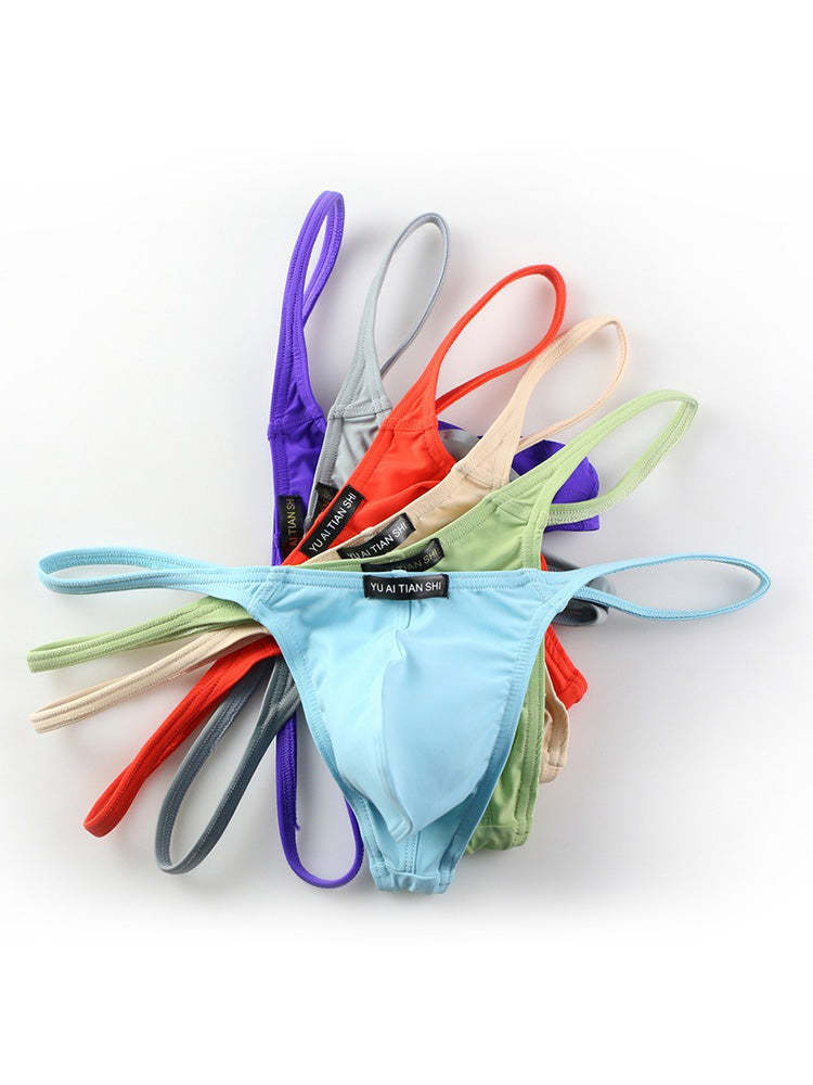 BLACKRISS™Low Waist Single Plus Size Men's Thong-Blackriss