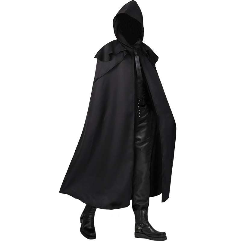 BLACKRISS™Renaissance Gothic Hooded Cloak-Blackriss