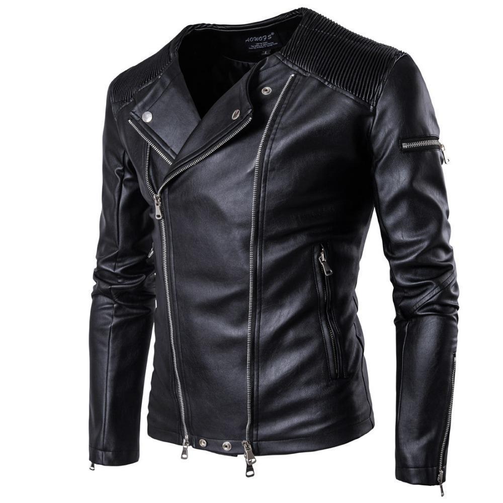 Blackriss™Men's Leather Jacket-Blackriss