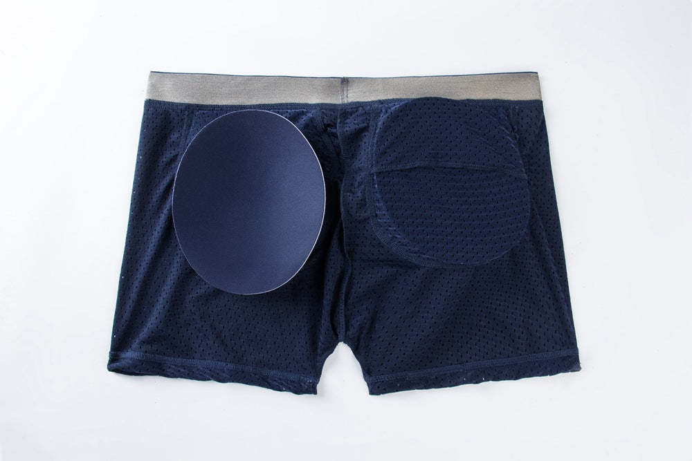 BLACKRISS™Mesh Padded Sponge Hip Lift Men's Boxer Briefs-Blackriss