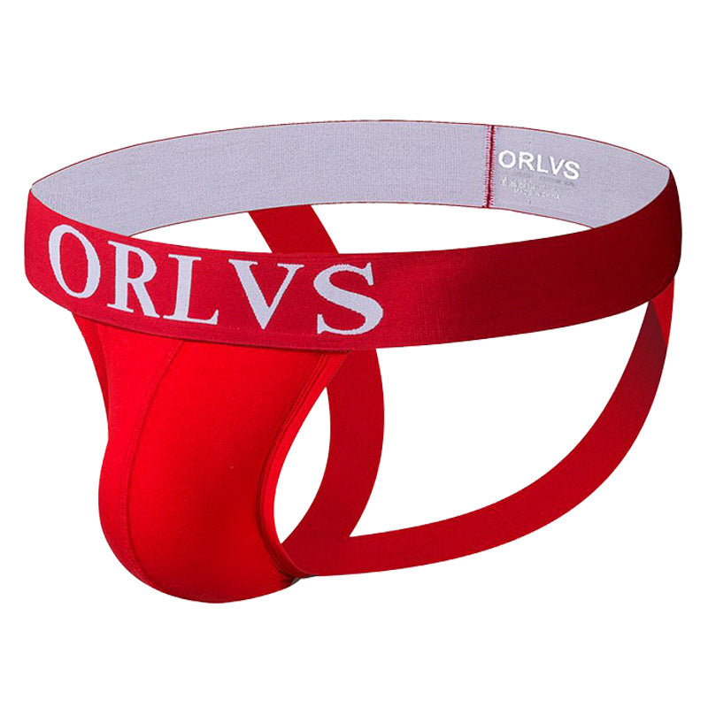 BLACKRISS™Low Waist Underwear Cotton Men's Thong-Blackriss
