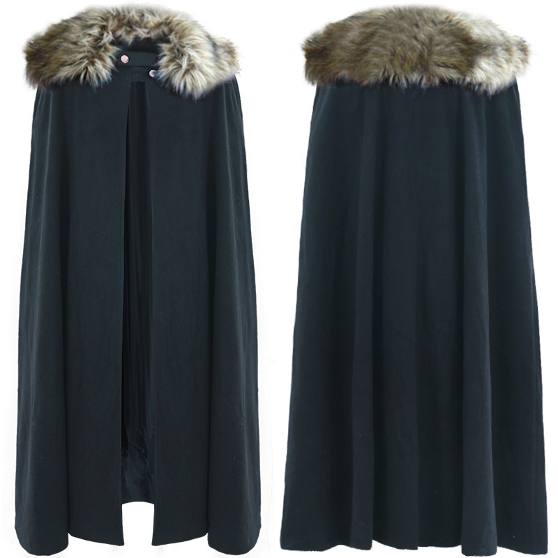 BLACKRISS™Men's woolen retro cape-Blackriss