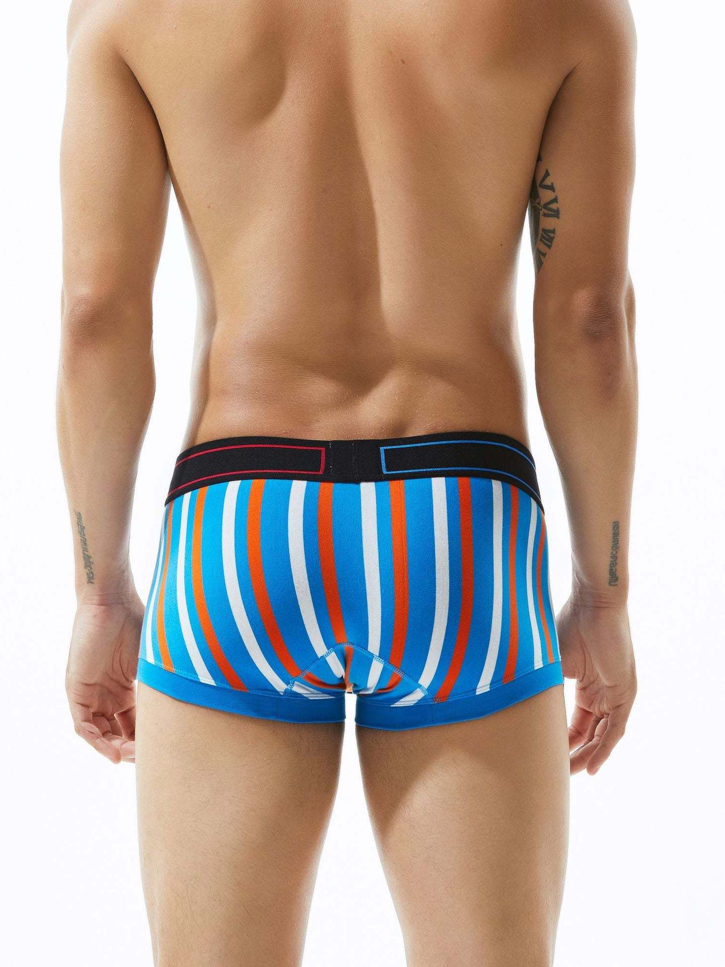 BLACKRISS™Fashion Vertical Stripes Men's Boxer Briefs-Blackriss
