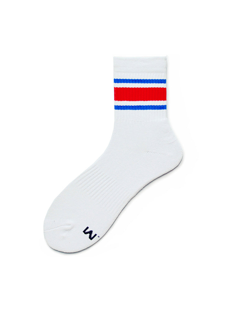 BLACKRISS™Rainbow Striped Sports Cotton Socks-Blackriss