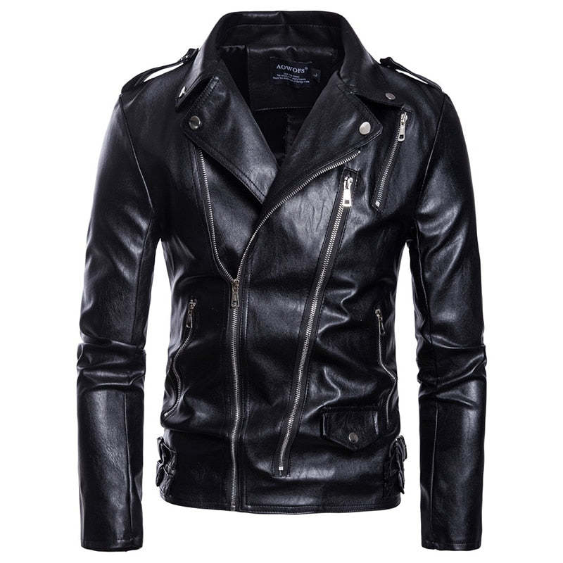 Blackriss™Men's Leather Jacket-Blackriss