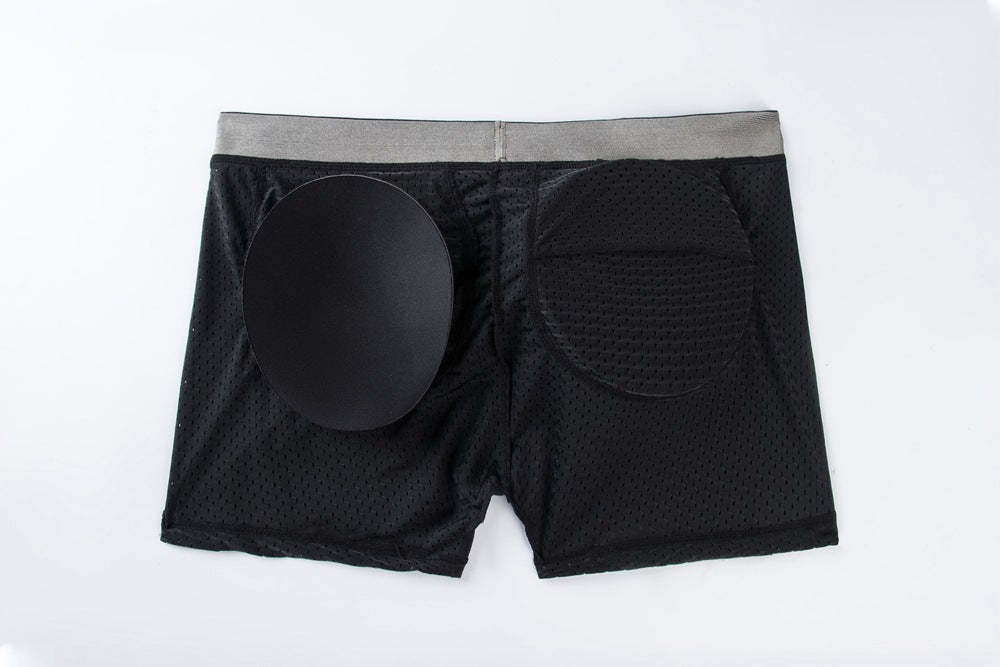 BLACKRISS™Mesh Padded Sponge Hip Lift Men's Boxer Briefs-Blackriss