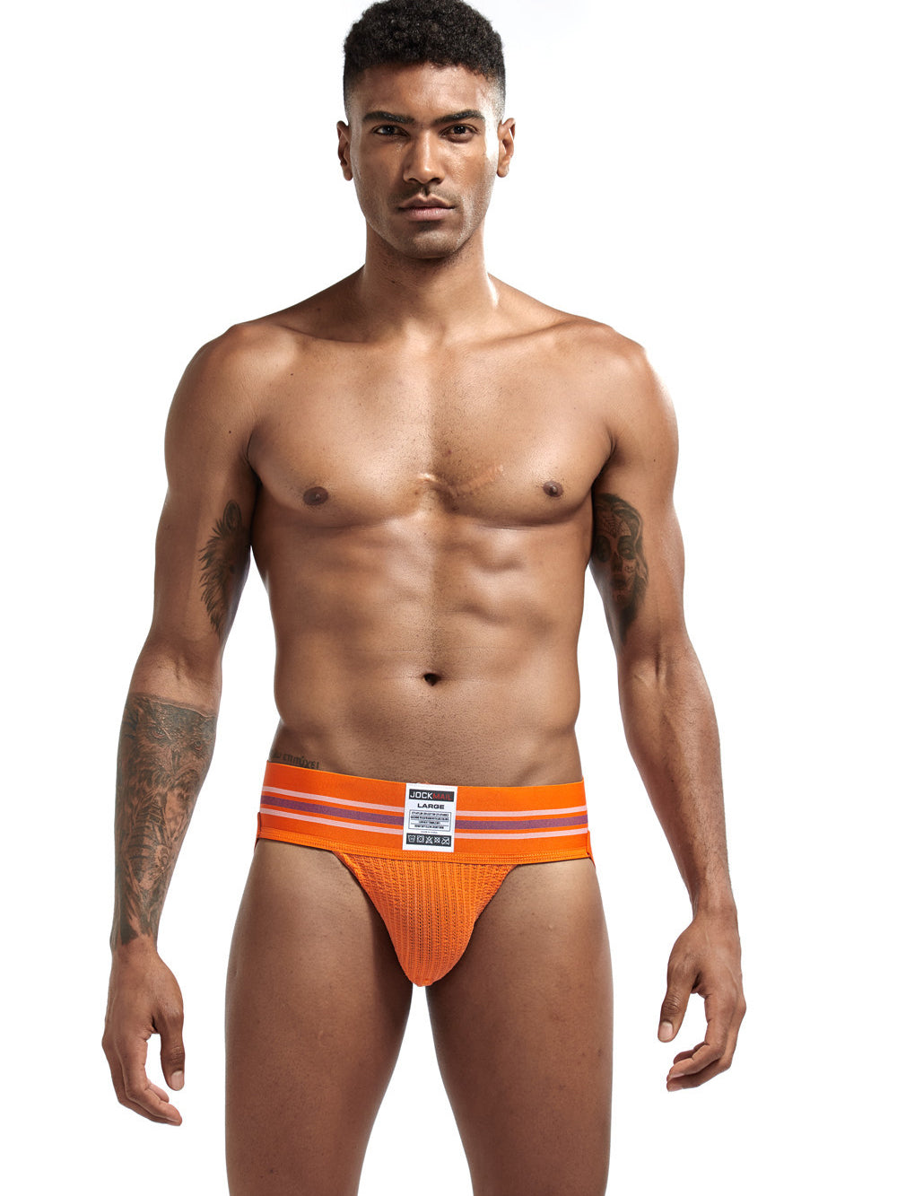 BLACKRISS™Wide Belt Breathable Elastic Big Pouch Bag Thong-Blackriss