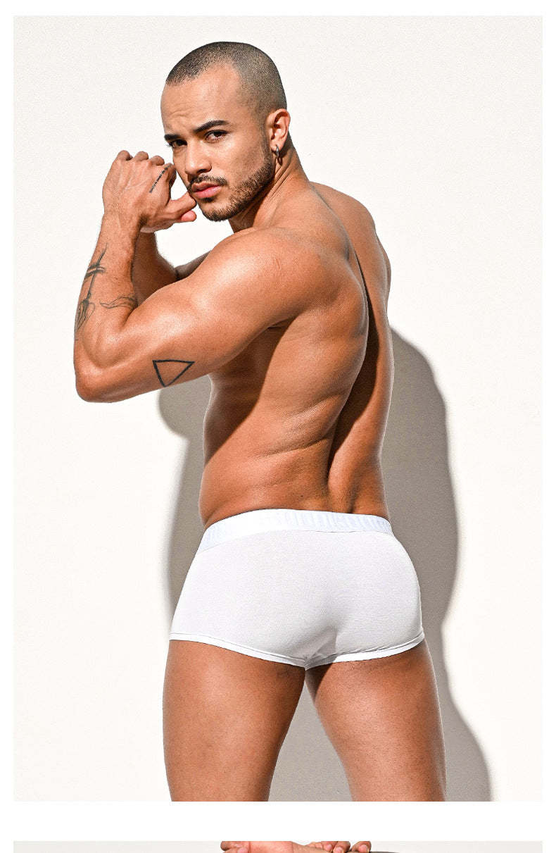 BLACKRISS™Solid Color Breathable Comfort Boxer Briefs-Blackriss