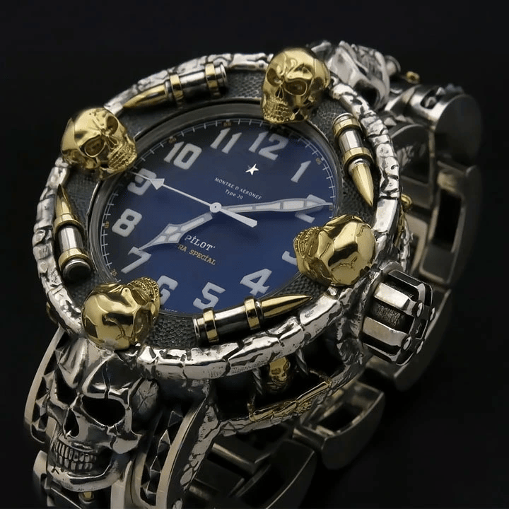 BLACKRISS™Mysterious Forbidden Bullet Skull Wrist Watch-Buy 2 Free Shipping-Blackriss
